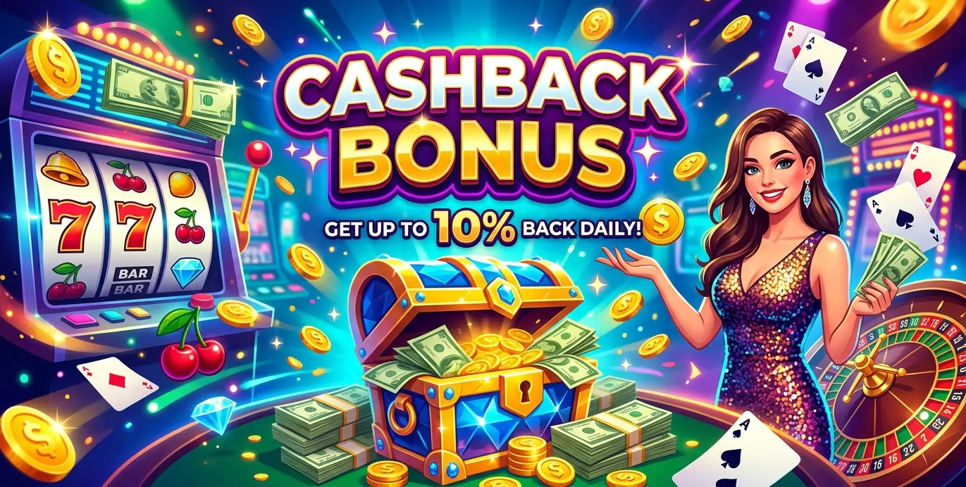 Cashback Bonus bei Infinity casino